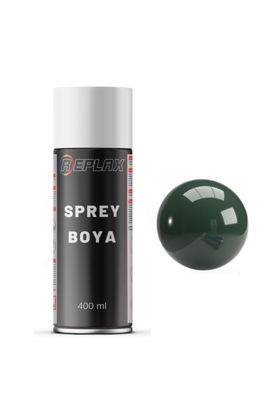 REPLAX Ral 6005 Koyu Çit Yeşili Sprey Boya 400 Ml.