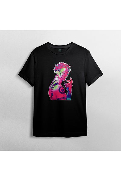 Pixxa Μοντέλο μπλουζάκι Jujutsu Kaisen 100% Cotton Crew Neck - 5