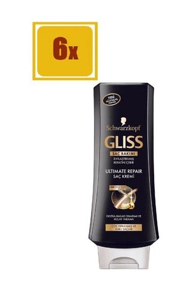 Gliss Ultimate Repair Conditioner - 400 Ml, Set of 6