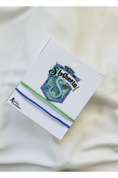 Atölye Merdiven Harry Potter Slytherin Bracelet Set