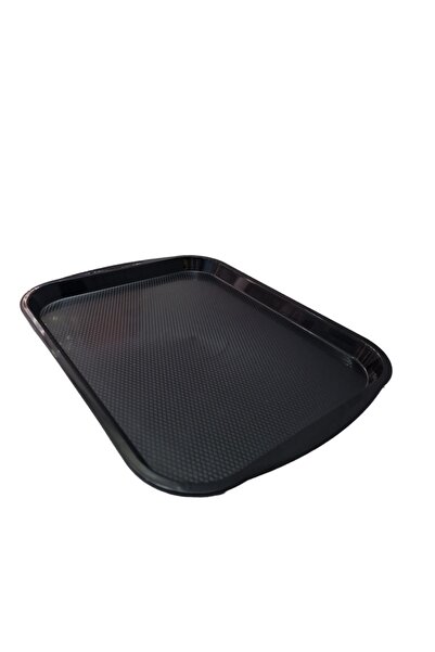 Matar Endüstriyel Mutfak Ekipmanları Abs Plastic Black Color Serving Tray 40*31 Cm
