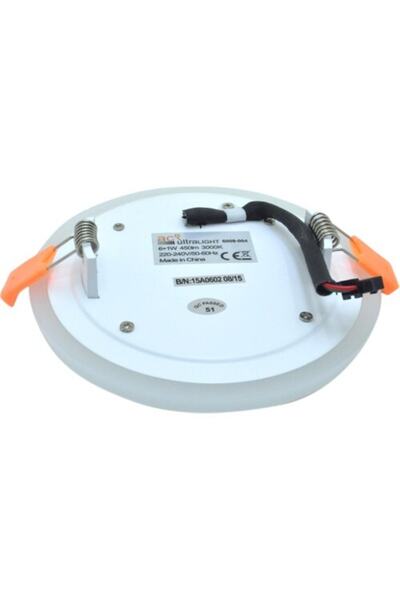 ACK 6w+1w Sıva Altı Renkli Yuvarlak Led Panel (gün Işığı+mavi Işık)