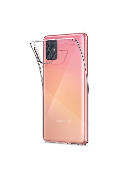 Molly Galaxy A51 Için Aa Kalite Şeffaf Silikon Kılıf