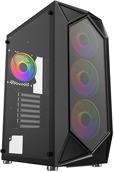 IZOLY Gaina 4x Argb Fanlı Usb 3.0 Temperli Cam Atx Oyuncu Kasası