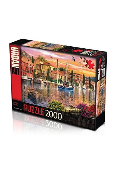 Oyuncakmatik لغز هاربور غروب الشمس واللغز - 2000 قطعة