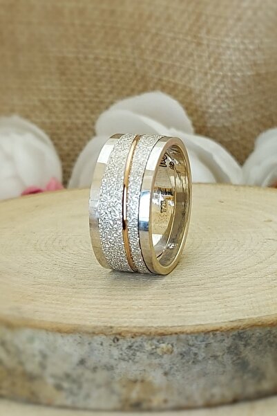 Silver Self Gümüş Alyans Sim Desenli Es