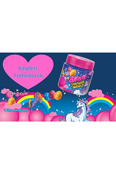 Big Babol Fantastic World Unicorn Eggs_5 Adet X 90gr