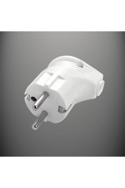 VİKO Monoblok Topraklı Erkek Fiş 5'li Beyaz 90415311