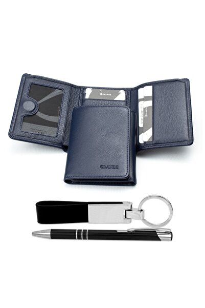 Grande 1414 Portofel bărbătesc din piele naturală cu magnet