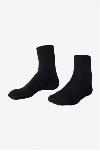 MEFKURE STORE جوارب رياضية سوداء 4 أزواج