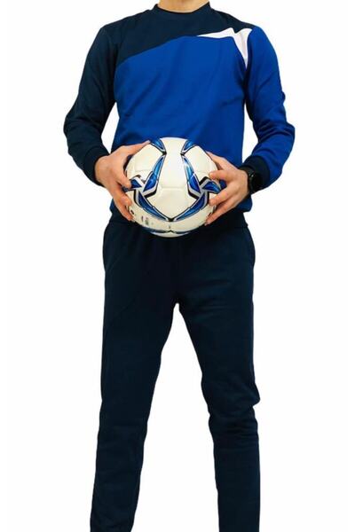 Albayrak Spor Erkek Lacivert Dar Paça Antrenman Eşofman Takımı /S-2xl Arası