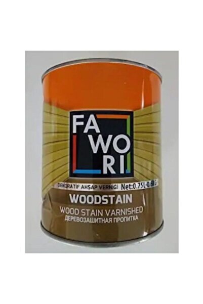 Fawori Burma 0.75 lt Woodstain Vernikli Ahşap Koruyucu