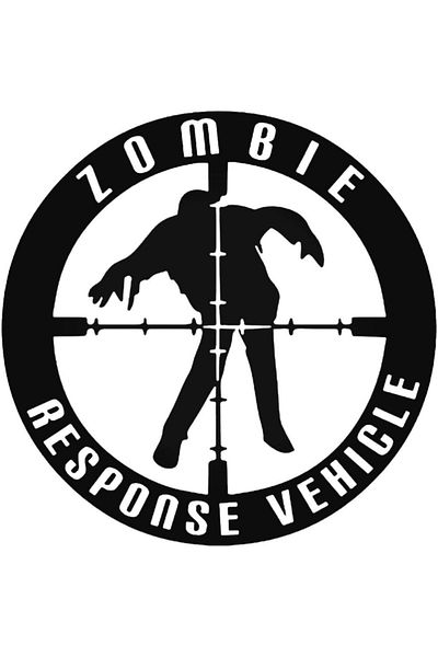 Universal Αυτοκόλλητο Αυτοκόλλητο Οχήματος Zombie Response Αυτοκόλλητο Αυτοκόλλητο Τοίχου Αυτοκινήτου 20 εκ