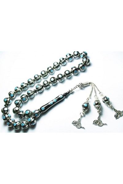 Tesbihsepetim Master Workmanship Collectible Original Oltu Stone Rosary