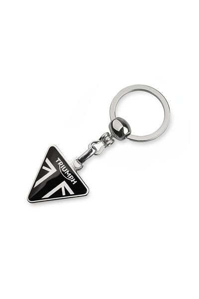 Modül Triumph Motorcycles Drop Label Keychain Motorcycle Keychain with Logo