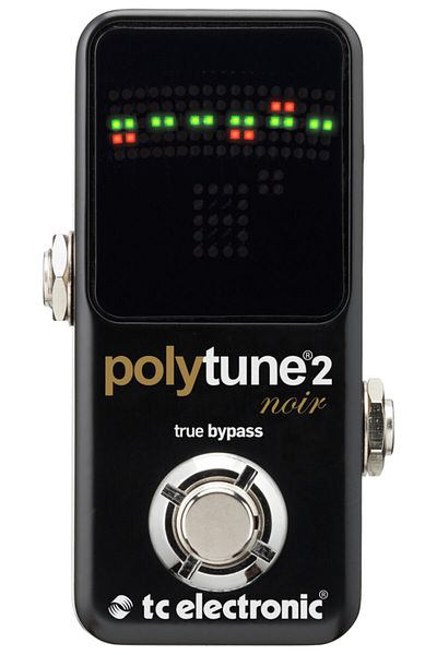 TC Electronic Polytune 2 Noir Polyphonic Tuner