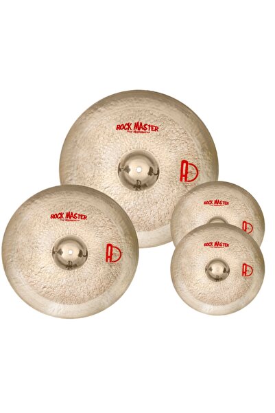 Rock Master Bateri Zil Seti-(14" Hi-hat, 16" Crash, 20" Ride)