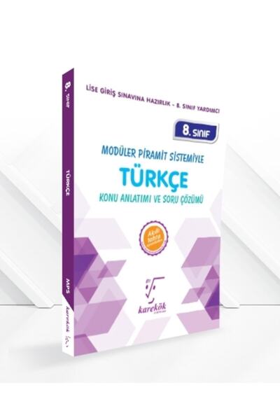 Karekök Yayınları 8. Sınıf Lgs Türkçe Konu Anlatım - Mps