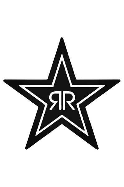 Universal Αυτοκόλλητο Rockstar - Αυτοκόλλητο αυτοκινήτου και τοίχου 20 cm