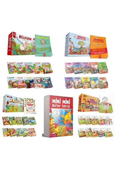 Model Eğitim Yayınları 1.sınıf 50 Adet Seçme Hikaye Keloğlan Ezop La Fontaine...