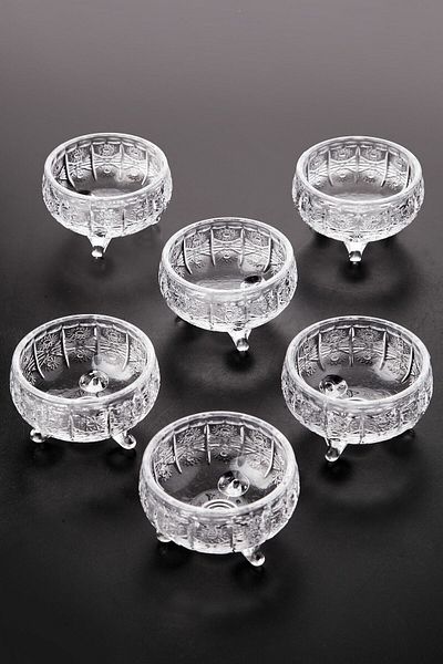 İpek Züccaciye Vıdrex Ahenk Footed Bowl 6 Pieces
