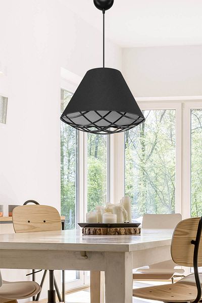 Gloria Black Isla Pendant Lamp