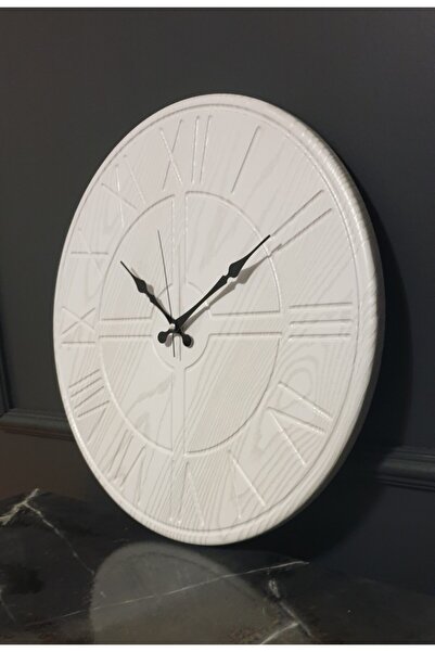 Markakanvas Beyaz Duvar Saati 50x50cm