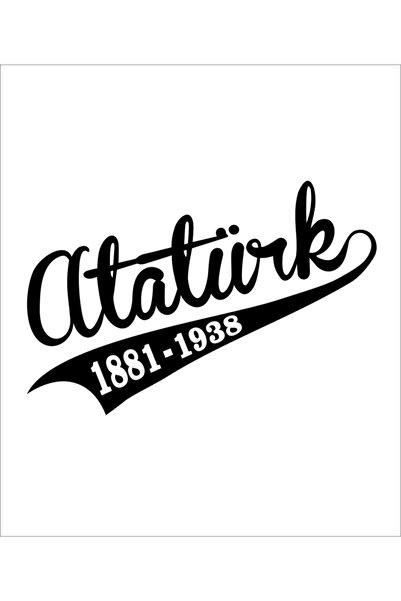 Generic Brand Sticker Atatürk 1881-1938