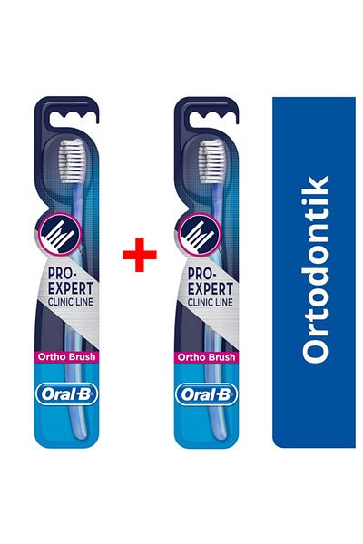Oral-B Ortho Brush Orthodontic Toothbrush 35 Soft X 2 Pieces