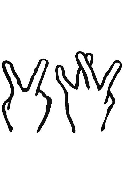 Universal Αυτοκόλλητο Volkswagen Hand Sign Jdm Αυτοκόλλητο Αυτοκόλλητο Τοίχου Αυτοκινήτου Αυτοκόλλητο Τοίχου Διακοσμητικό Αυτοκόλλητο Σπιτιού 20cm