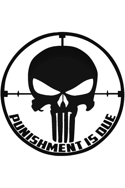 Universal Αυτοκόλλητο Punisher 65 Αυτοκόλλητο Αυτοκόλλητο Τοίχου Αυτοκόλλητο Αυτοκόλλητο 20cm