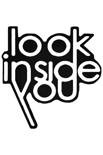 Universal Αυτοκόλλητο Look Inside You Αυτοκόλλητο Αυτοκόλλητο Τοίχου Αυτοκινήτου Αυτοκόλλητο Σπιτιού Διακοσμητικό Αυτοκόλλητο 20cm