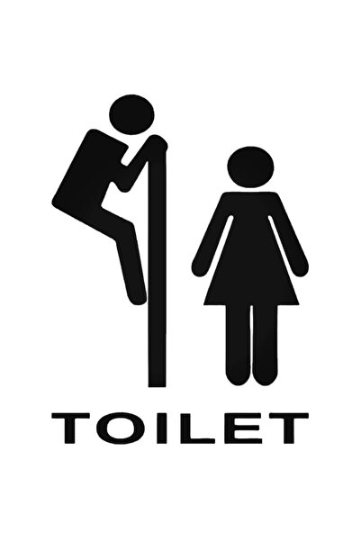 Universal مرحاض مضحك مرحاض علامة رمز ملصق سيارة السيارات تزوير الجدار ملصق دي...