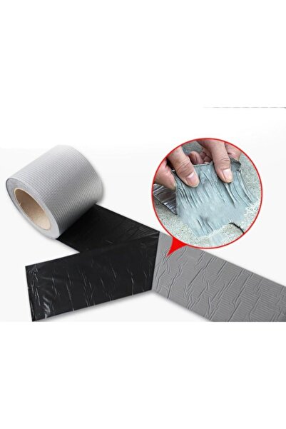 Genel Markalar 5 Metre X 10cm Çamur Bant Alüminyum Izolasyon Tamir Çatlak Bantı