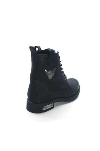 Hammer Jack Ανδρικά Black Washed Nubuck Boots 102 15200-m