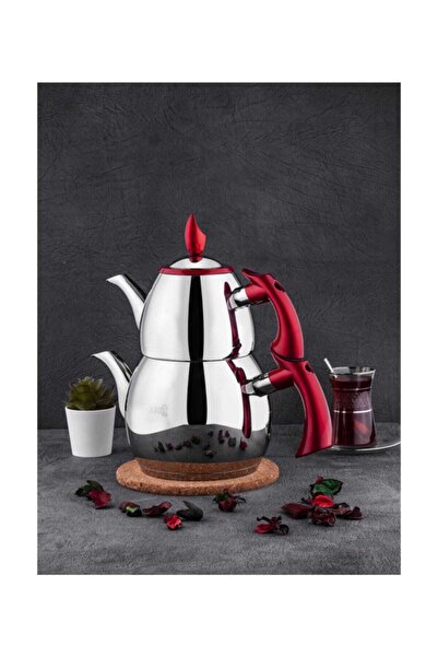 Genel Markalar Aksu Yeni Dem Çaydanlık Kırmızı