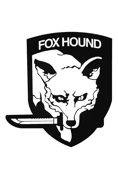 Universal Foxhound Metal Gear Solid Αυτοκόλλητο Αυτοκόλλητο Αυτοκόλλητο Τοίχου Αυτοκόλλητο Αυτοκόλλητο Σπιτιού Διακοσμητικό Αυτοκόλλητο 20cm