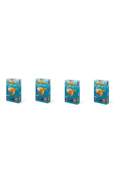 Easy Fishoil Easyvi?tEasyfishoilKids - Chewable 30 Gel Tablets, Pack of 4