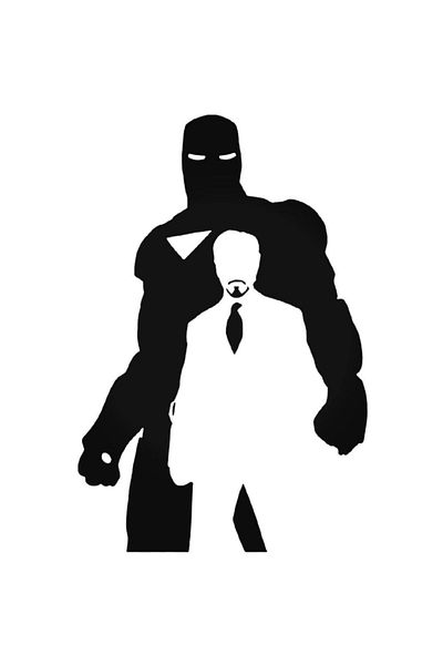 Universal Αυτοκόλλητο Ironman 46 Αυτοκόλλητο Αυτοκόλλητο Τοίχου Αυτοκινήτου 20 cm