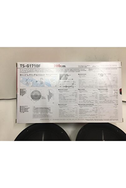 Pioneer Ts-g1710f 16-17cm Hoparlör Takımı 2li Ts-g1710f