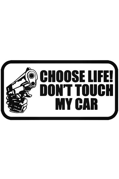 Universal Επιλέξτε Life Gun Jdm Ιαπωνικό αυτοκόλλητο Αυτοκόλλητο Αυτοκόλλητο Τοίχου Αυτοκινήτου 20cm