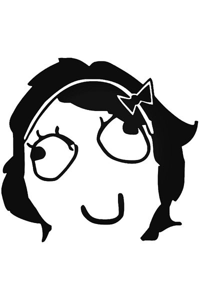 Universal Derpina Internet Meme Αυτοκόλλητο Αυτοκόλλητο Αυτοκόλλητο Τοίχου Αυτοκινήτου 20 εκ