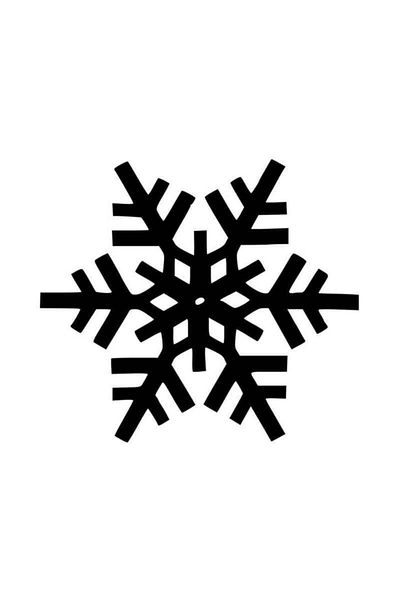 Universal Αυτοκόλλητο Snowflake Car Auto Arma Αυτοκόλλητο τοίχου 20 cm