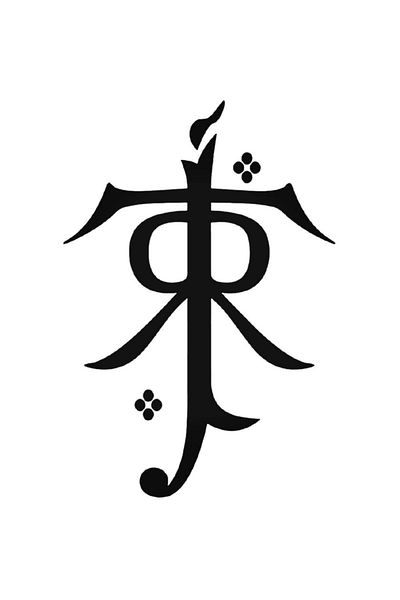 Universal Jrr Tolkien Lord Rings Return King Hobbit 982 Sticker Car Auto Rigging Wall Sticker 20cm