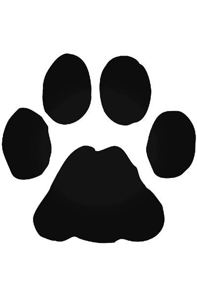 Universal ملصق حائط للسيارة من Dog Paws Stickman مقاس 20 سم