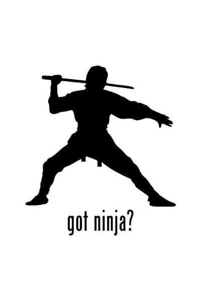 Universal Έχω αυτοκόλλητο Ninja Sword Αυτοκόλλητο Αυτοκόλλητο Τοίχου Αυτοκινήτου Αρμα 20cm