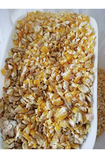 CPYEM 25 Kg Mısır Kırığı Elenmiş Buğday Özel Karışım Doğal Tavuk Güvercin Örd...