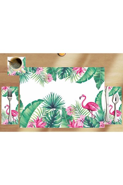 Walldeco Set de 3 plăci de serviciu american pentru 4 persoane