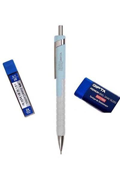 Gıpta قلم كيبلينج 0.7 متعدد الاستخدامات، ممحاة امتحان، فابر كاستل 24 قطعة 0.7 سن