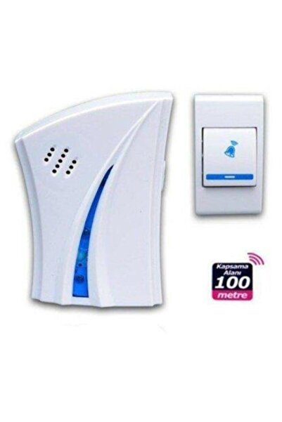 Genel Markalar manessa Lüks Uzaktan Kumandalı Zil Kablosuz Kapı Zili Wireless Otomatik Buton Paneli Apartman